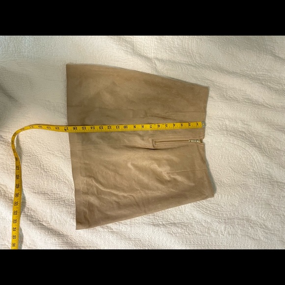 Guess Nude/Tan Suede Miniskirt - Picture 2 of 5